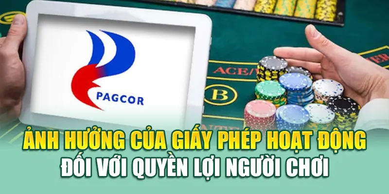 Giấy Phép Hoạt Động 79King 3 Ảnh hưởng của giấy phép đối với quyền lợi người chơi