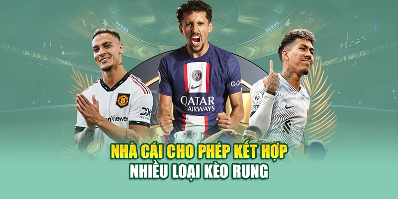 Nhà cái cho phép kết hợp nhiều loại kèo rung